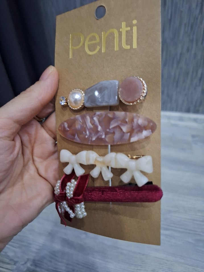 Penti Vintage Boncuklu Saç Tokası Seti - Görsel 2