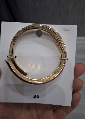 H&M Altin Metalik Xs S Bileklik