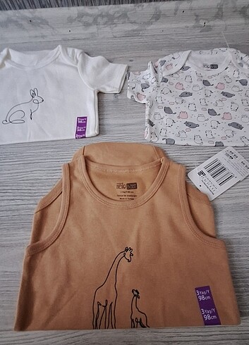 Hello Baby 3 yaş 3 adet zıbın 