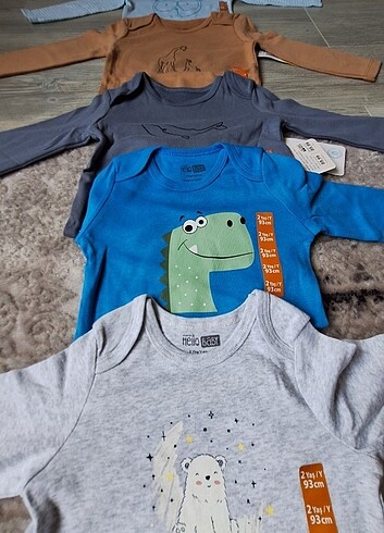 HelloBaby Hello Baby 2 yaş uzu kollu karışıklığın zıbın