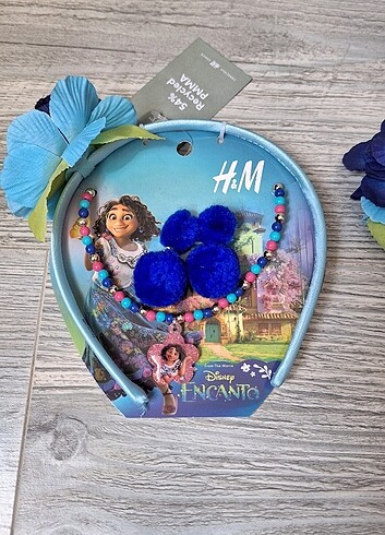 5-8 Yaş, 22 cm Beden mavi Renk H&M Taç Elcanto Disney adet fiyatı