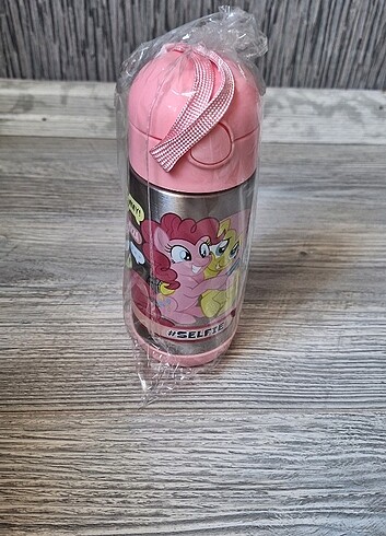 Metal Matara 500 ML Pony açık mor mevcut