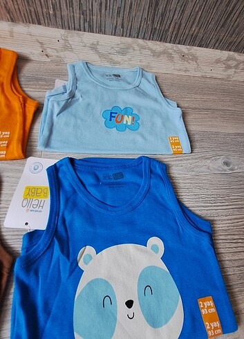 Hello Baby 2 yaş 5 adet zıbın