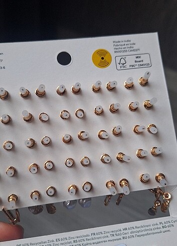  Beden H&M Küpeleri şık ve kullanışlı