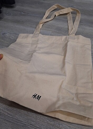  Beden H&M Bez Çanta Şık ve kullanışlı 40 x 30