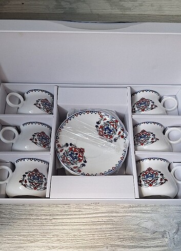 Karaca Fincan Takım 6 lı çok şık zarif 90 ml
