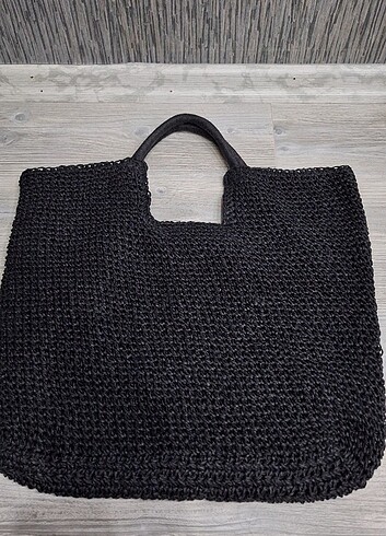 Penti Penti Hasır Çantası 50 x 50 geniş hacme sahip içi astarlı