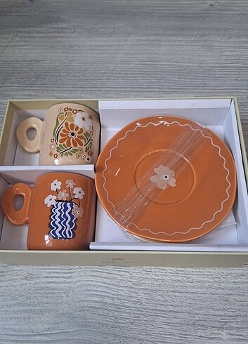 Lc Waikiki Home Lcw 2'li Kahve Fincanı çok şık 