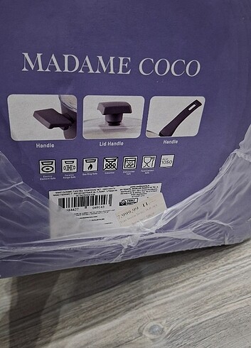  Beden Renk Madame Coco Tencere tava Toplamda 7 parça