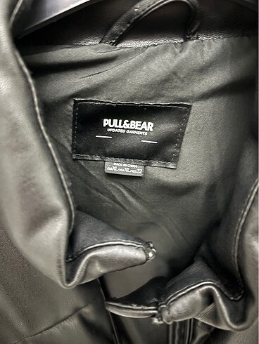 xl Beden Pull&bear deri mont