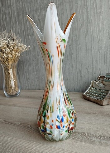 Murano Ağır El Yapımı Vazo