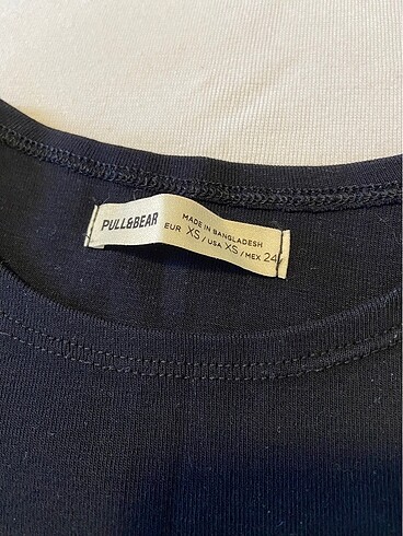 Pull and Bear Pull&Bear uzun pamuklu esnek elbise