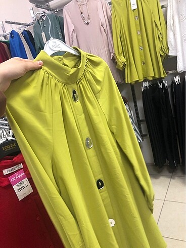 l Beden Tesettür bayramlık gömlek tunik