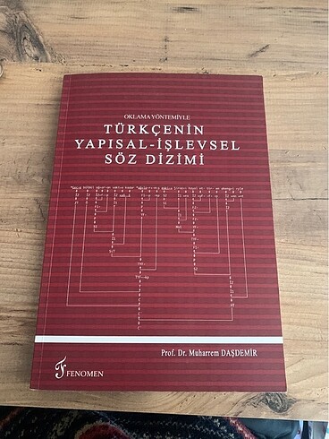 TÜRKÇENİN YAPISAL-İŞLEVSEL SÖZ DİZİMİ
