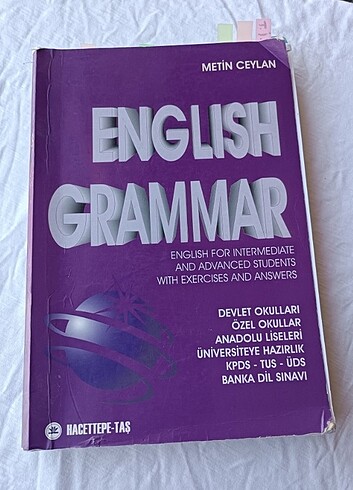 İngilizce gramer kitabı