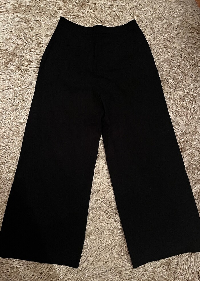 Siyah Kumaş Pantolon - Görsel 4