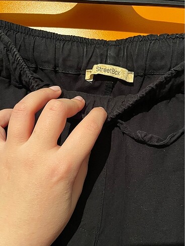 Siyah Kargo Pantolon - Görsel 6