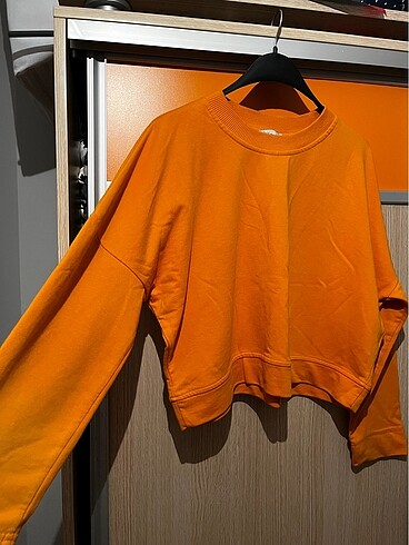 Turuncu Sweatshirt - Görsel 2