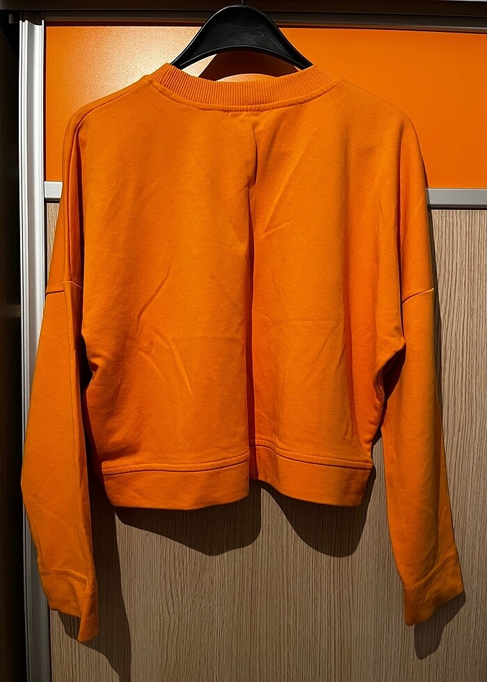 Turuncu Sweatshirt - Görsel 4