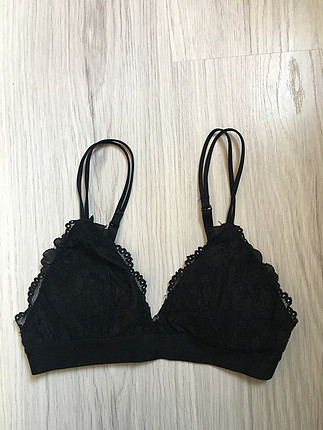 xs Beden siyah Renk H&M Bralette/Sütyen