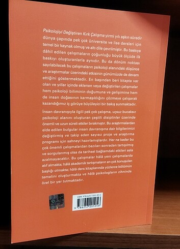 Psikolojiyi Değiştiren Kırk Çalışma-Roger R.Hock