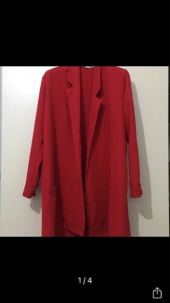 Blazer ceket kırmızı