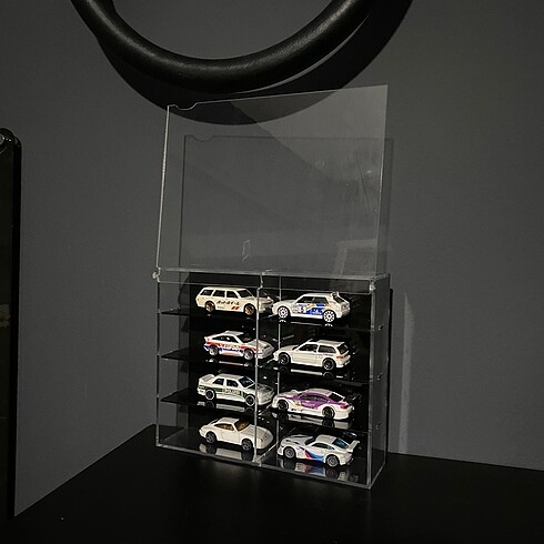 1:64 Model Araba Vitrini 8 Araba