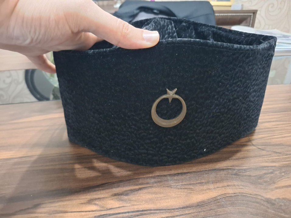 Siyah Erkek Kalpak Al Yıldızlı - Görsel 2