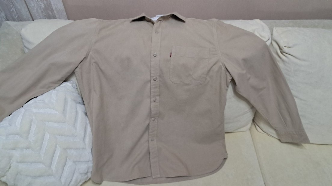 Levi's Bej Gömlek Etiketli - Görsel 4