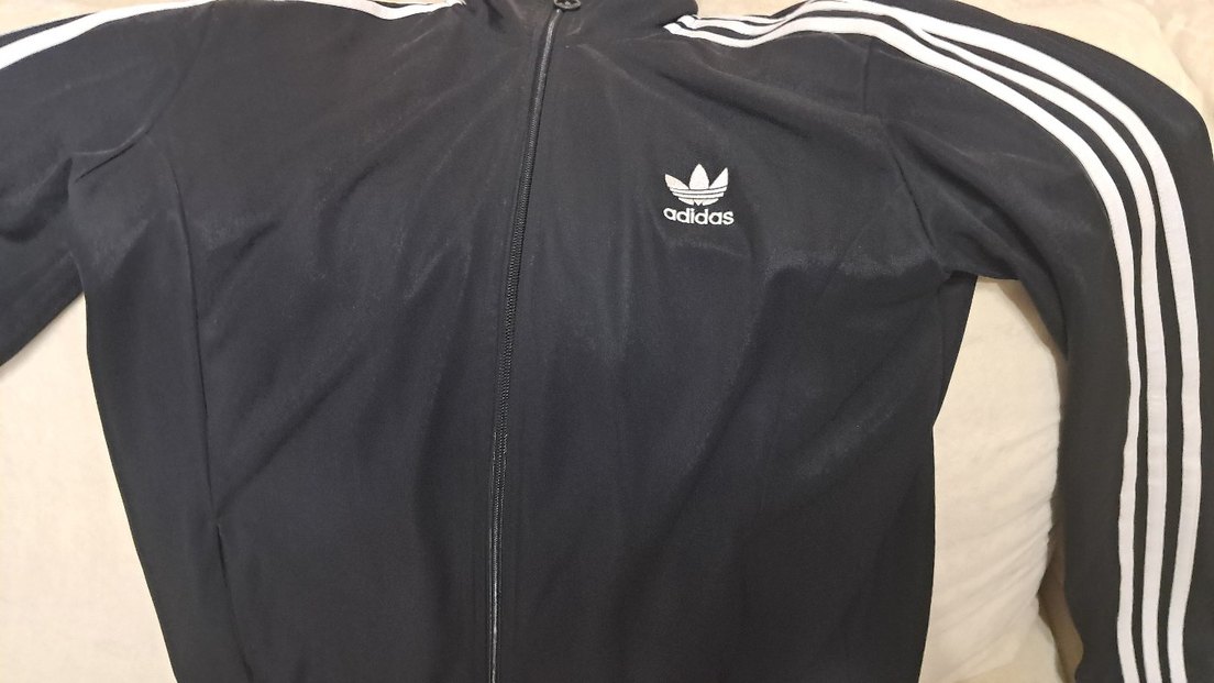 Adidas Siyah Zip Ceket/Sweatshirt - Görsel 2