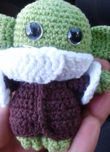 Bebel yoda amigurumi