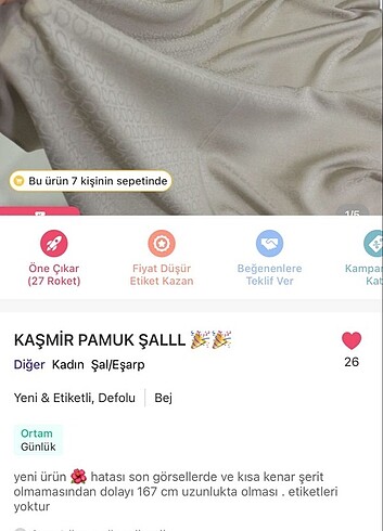 Diğer Karışık şallar