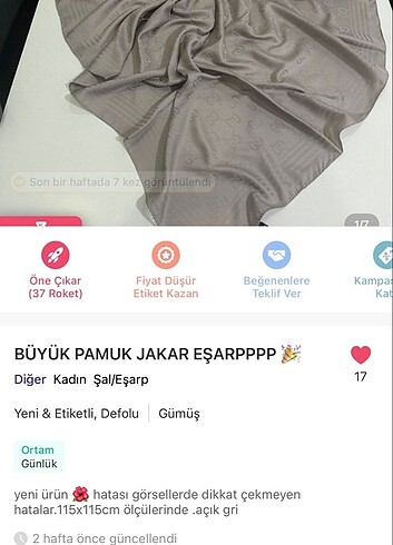Beden Karışık şallar