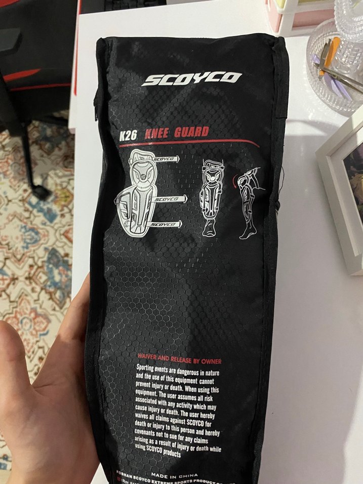 Scoyco K26 Dizlik - Görsel 3