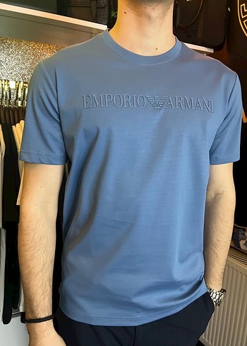 Siyah Baskılı Erkek Kısa Kollu Tişört - Görsel 3