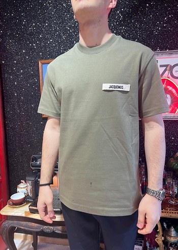 Siyah Baskılı Erkek Kısa Kollu Tişört - Görsel 2