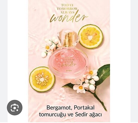 Avon wonder bayan parfümü