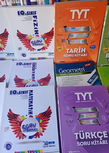TYT ve 10. Sınıf Soru Kitapları Seti