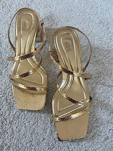 36 Beden Zara Gold ayakkatopuk