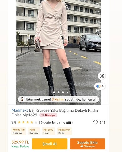Diğer Madmext Kısa Elbise