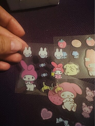  Beden Sanrio su geçirmez sticker etiket