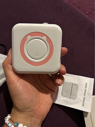 Beden Renk Mini termal yazıcı etiket yazıcı fotograf baskı