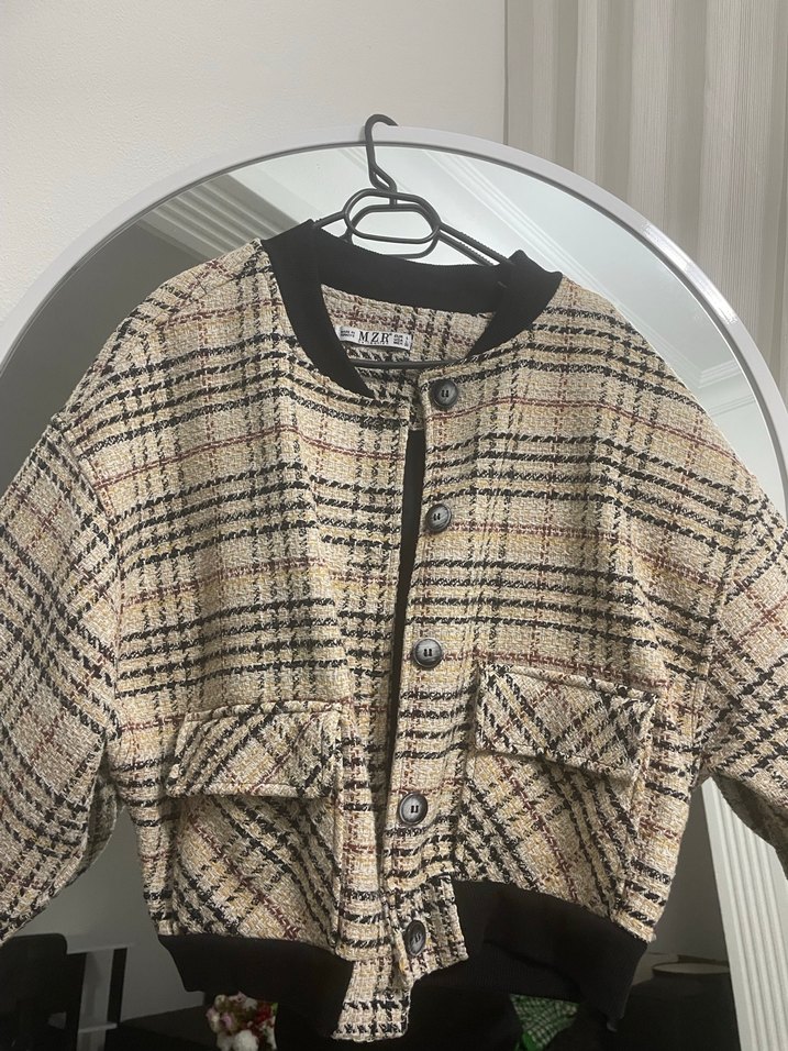 Düğmeli, Midi Boy, Rahat Kesim Kadın Ceket - Görsel 2