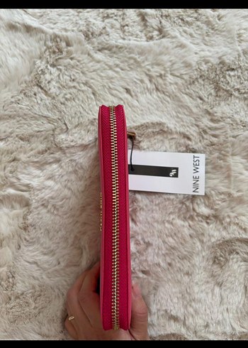 Beden pembe Renk Nine West P Fermuarlı Cüzdan