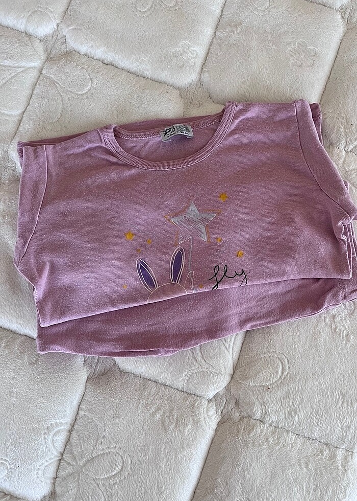 e bebek hello baby kız çocuk pijama takımı - Görsel 3