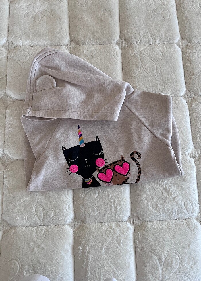 lcw kız çocuk sweatshirt - Görsel 2