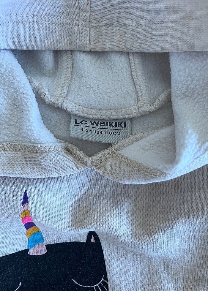 lcw kız çocuk sweatshirt - Görsel 3
