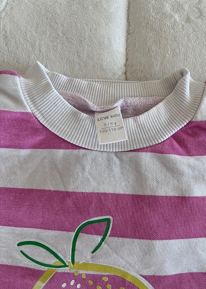 lcw kız çocuk sweatshirt - Görsel 3