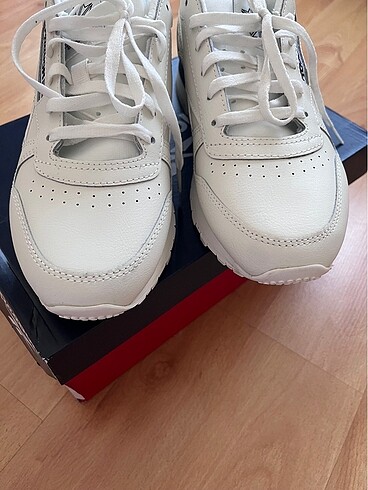 reebok classıc leather beyaz unisex - Görsel 4