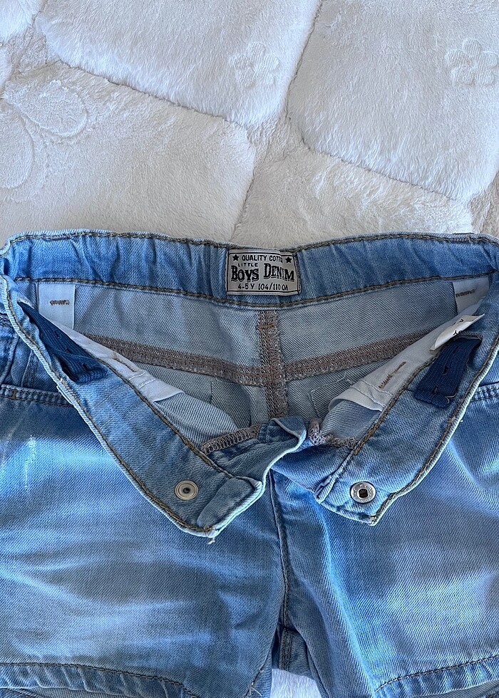 lcw erkek çocuk kot şort - Görsel 3